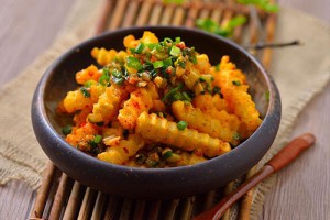 Không thể ngờ khoai tây mà cũng có thể chiên trông ngon lành như thế này