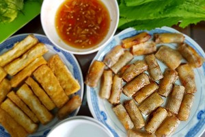 Chả ram tôm đất Bình Định