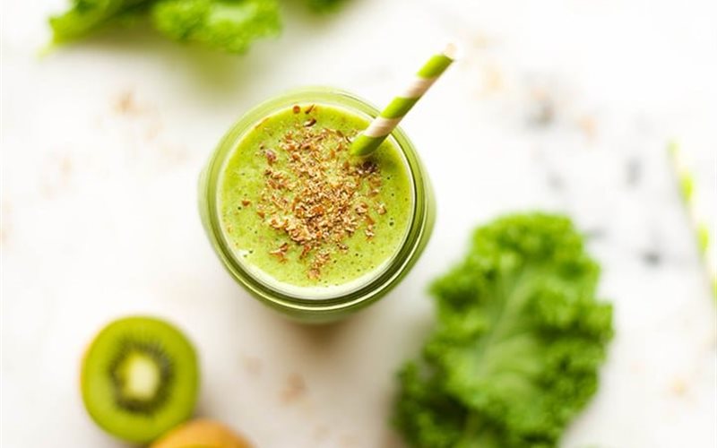 Sinh tố cải xoăn kale